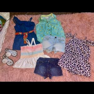 Girls summer bundle size 4